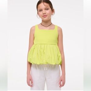 Abercrombie Kids bubble hem tank